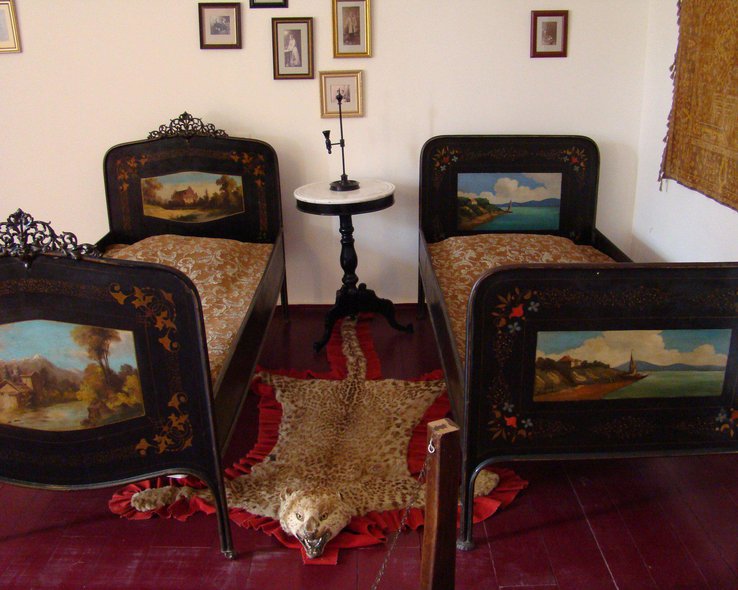 Спальня Ильи Чавчавадзе в доме-музее в Грузии