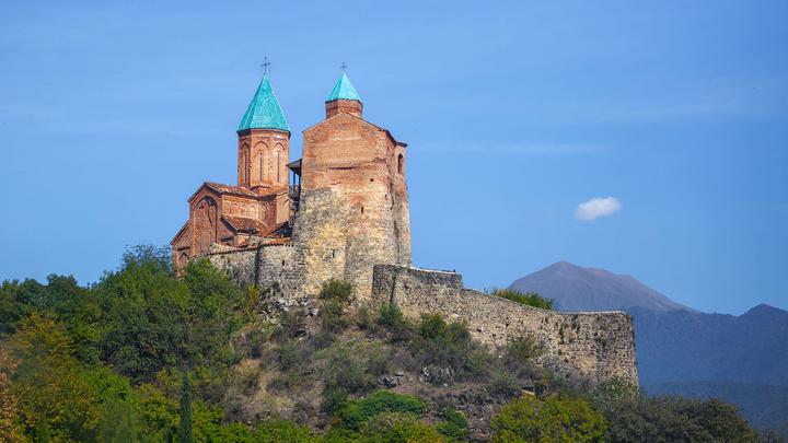 The most famous castle in the country: Gremi, Georgian Orthodox Cathedral in Kakheti