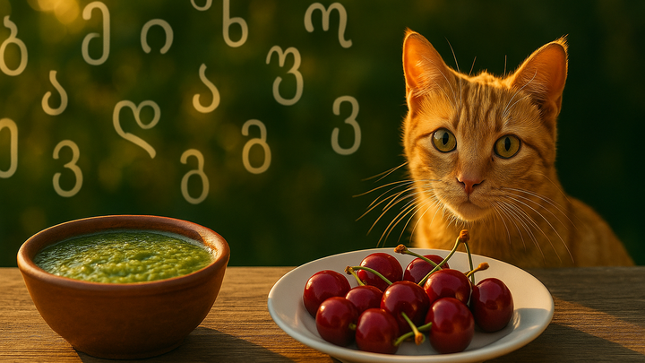 🐱 "Are you sitting on tkemali?" Jump down! - 13 Georgian Idioms That Will Make Your Vocabulary Tastier