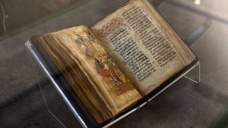 Rare manuscripts of Georgia on Google Arts