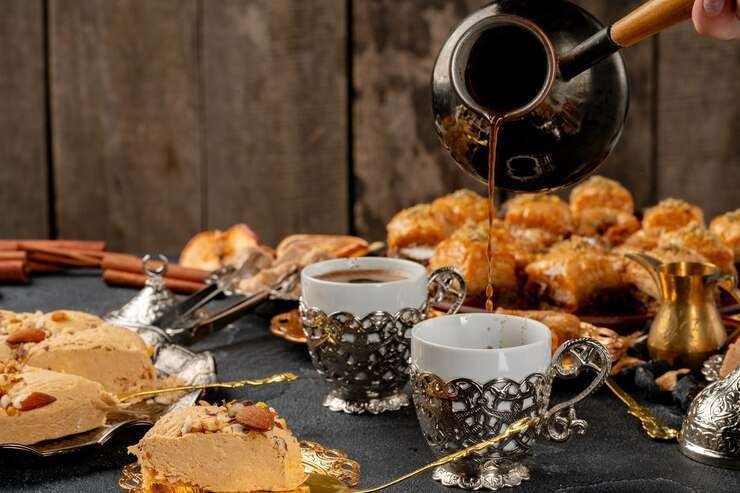 Georgian sweets for coffee