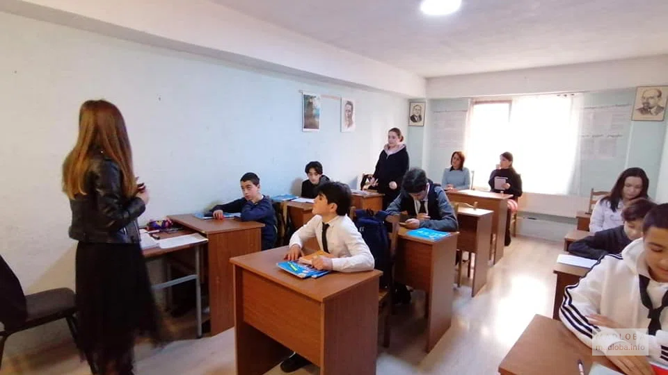 Учебный класс в гимназии "Иберия"