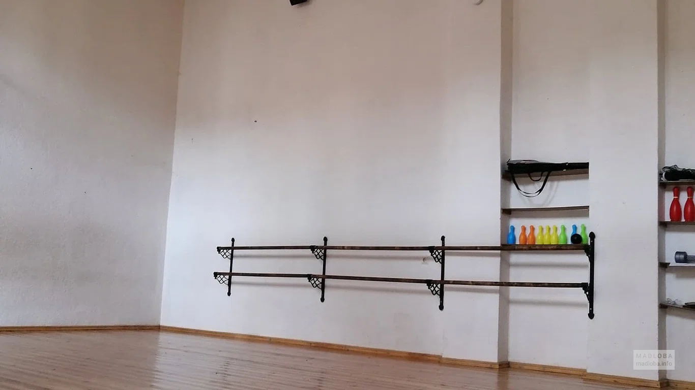Кабинет хореографии в гимназии "Иберия"