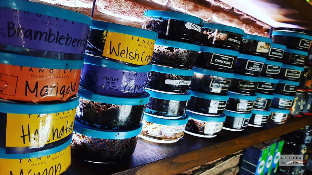 Hookah Home Hookah bar in Tbilisi. A large assortment of high quality