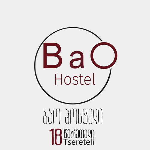 Логотип хостела Bao в Кутаиси