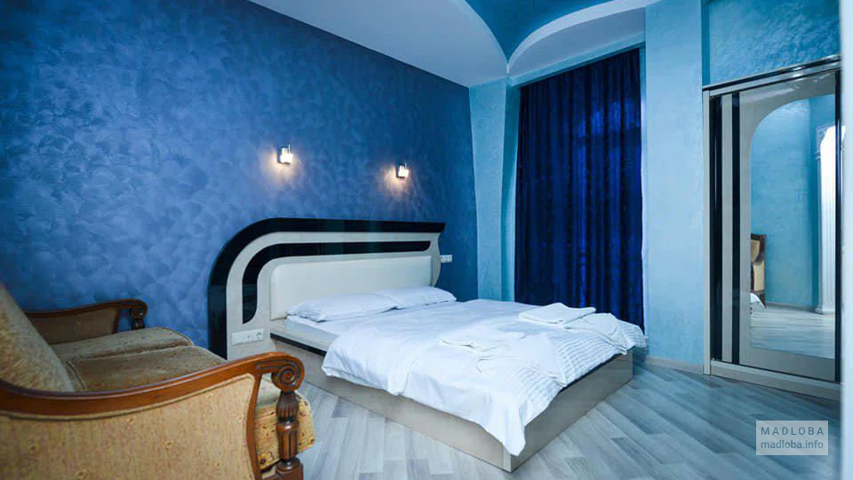 The interior of the room at the Black Sea Star Batumi Hotel