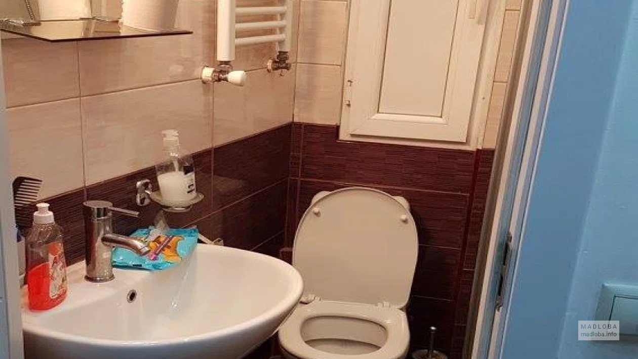 Ванная комната в номере Hotel Kristina