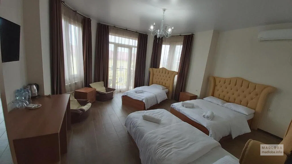 Спальня в номере отеля Мария