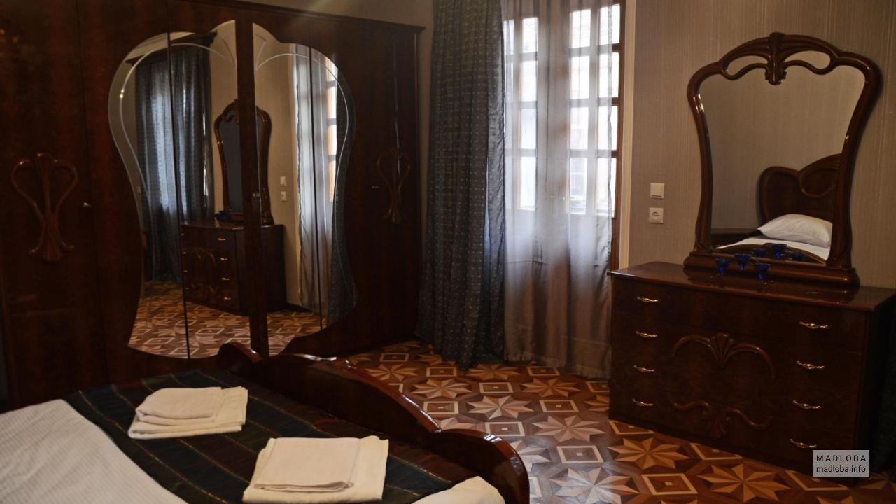 Зона отдыха в отеле Old Villa Metekhi