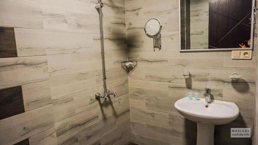 Ванная комната в отеле Посейдон
