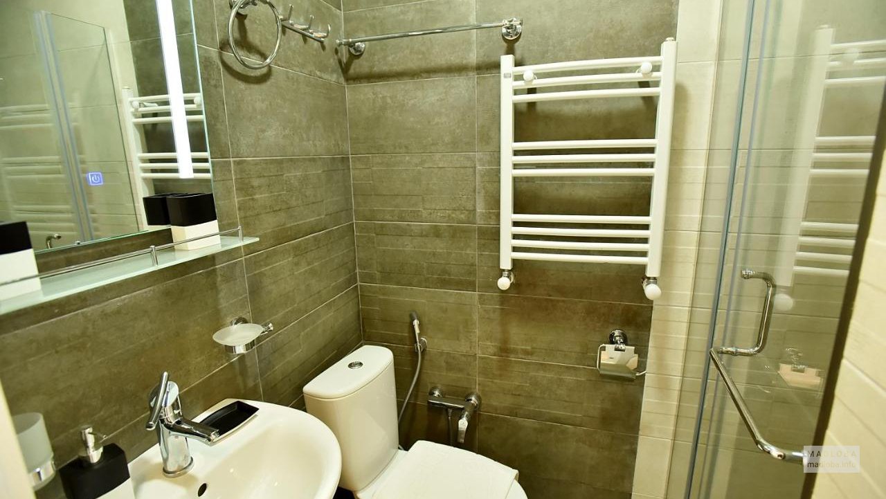 Ванная комната в отеле Вере Башня