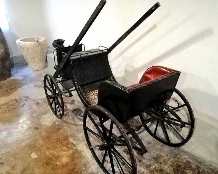 Повозка в музее Нико Николадзе в Диди Джихаиши