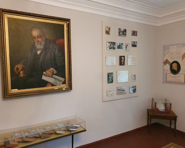 Экспозиционный зал музея Нико Николадзе в Диди Джихаиши
