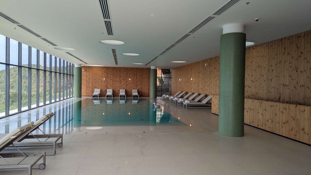 indoor pool at Kvareli Lake Resort