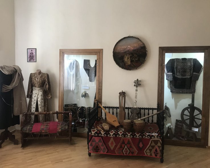 Экспонаты музея имени Серги Макалатия в Гори