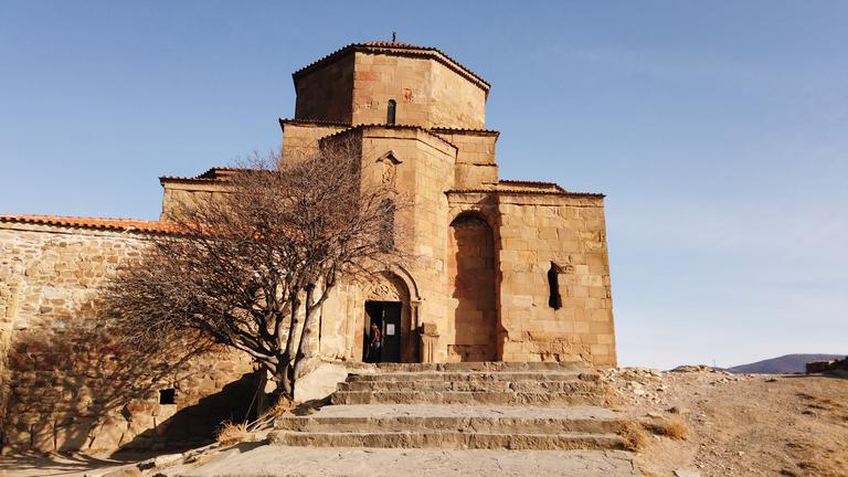 Jvari Monastery - the first domed temple in Georgia