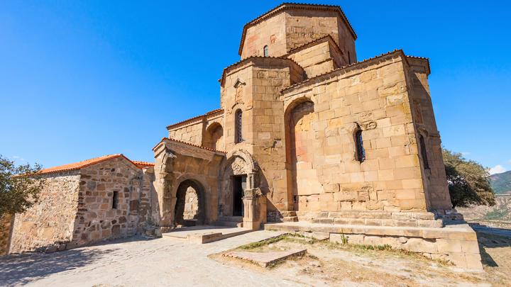 Монастырь Джвари - грузинский храм и монастырь 6 века