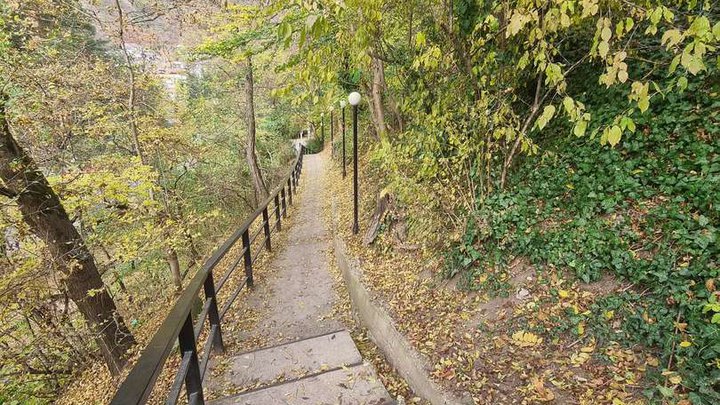 Stairs in the park