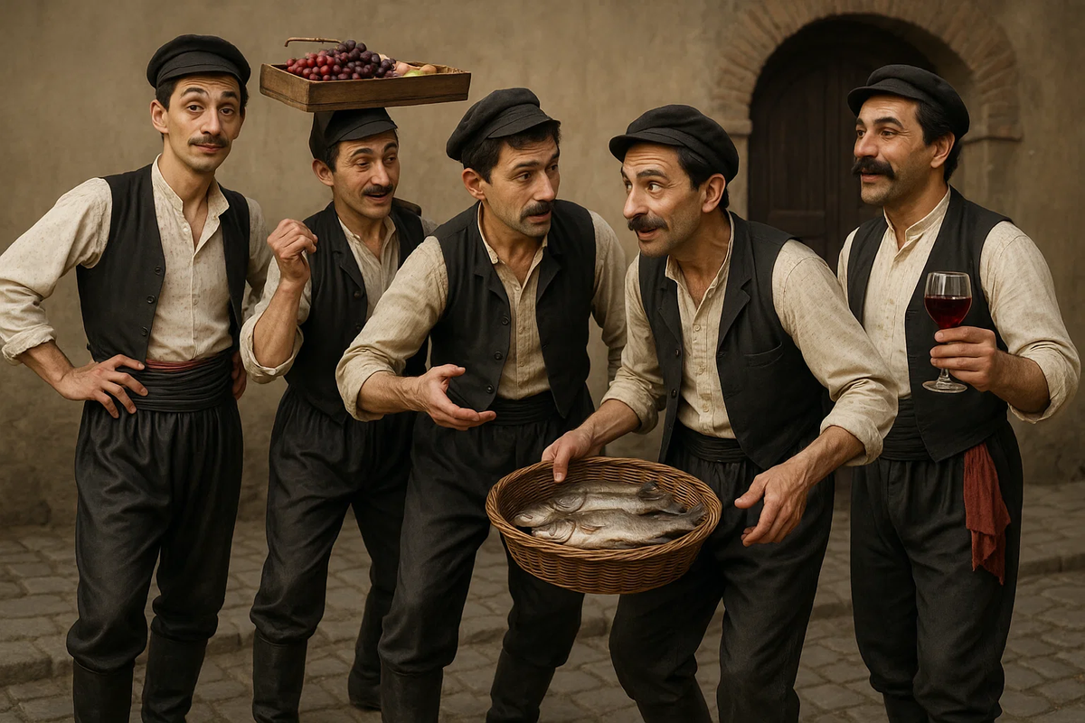 кинто - торговцы рыбой.webp