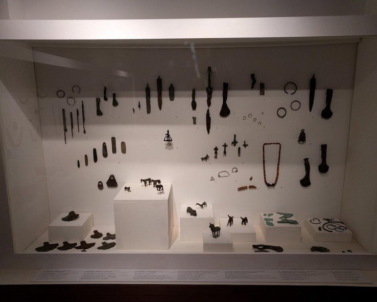 Экспонаты музея имени Гиви Элиава в Мартвили