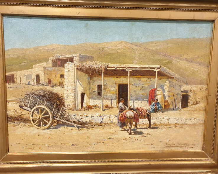 Картина в краеведческом музее Болниси