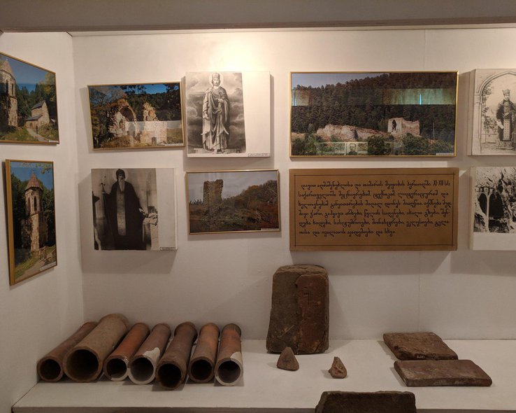 Экспонаты исторического отдела музея Боржоми