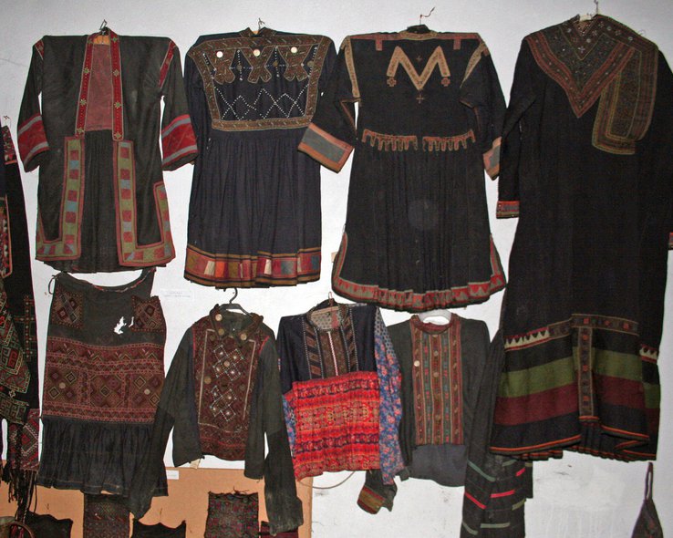 Хевсурская одежда в краеведческом музее Душети