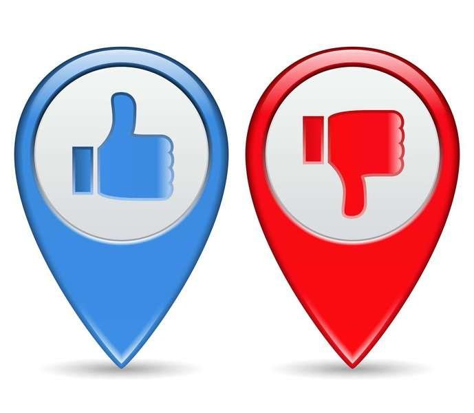 Like and dislike navigation cursors