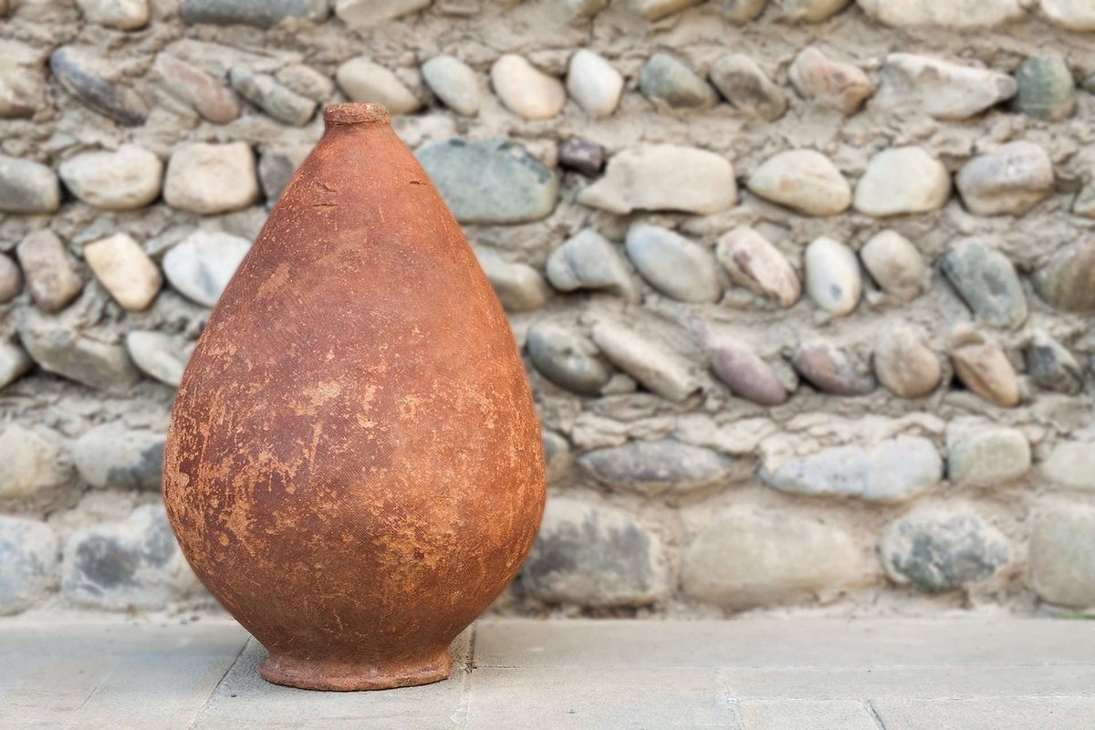 clay wine jug