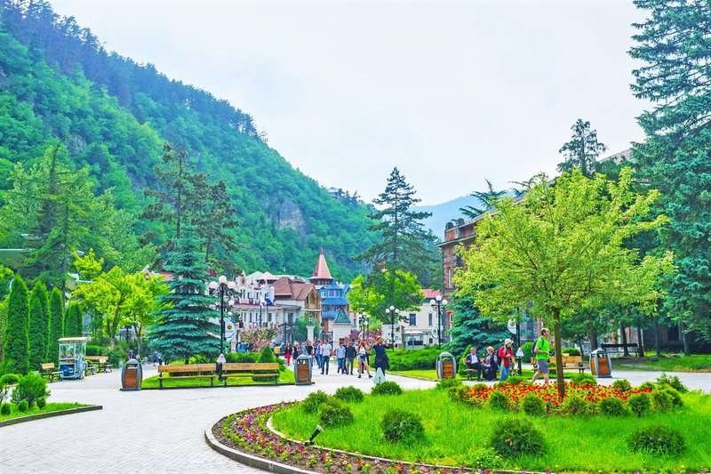 Park of the health resort