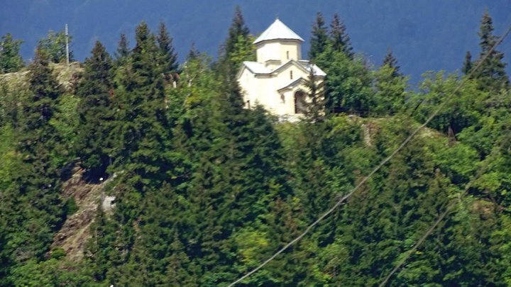 Church of the Ascension of the Savior in Lentekhi