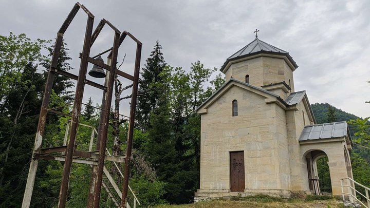 Church of the Ascension of the Savior in Lentekhi