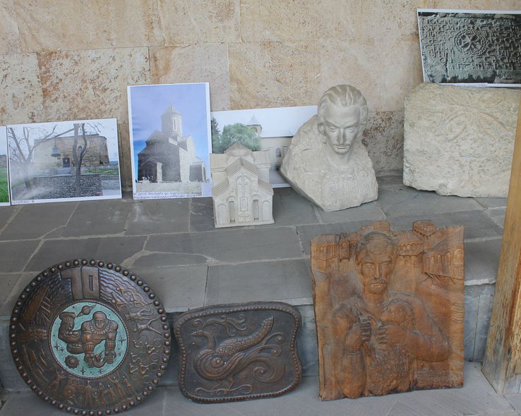 Экспонаты музея имени Орбелиани в Тандзии