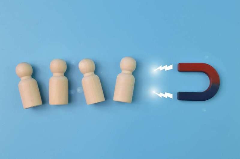 a magnet that attracts new clients