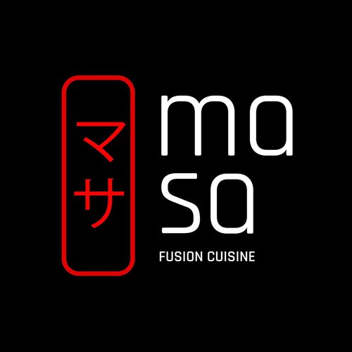 Логотип ресторана японской кухни Masa в Батуми