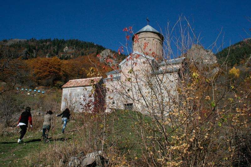 Monastery in the village of Zarzma