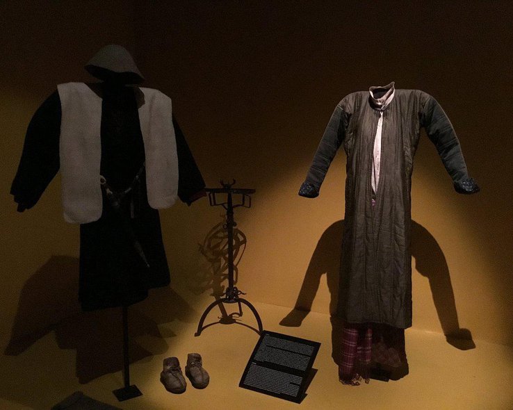 Одежда сванов в музее истории и этнографии в Тбилиси