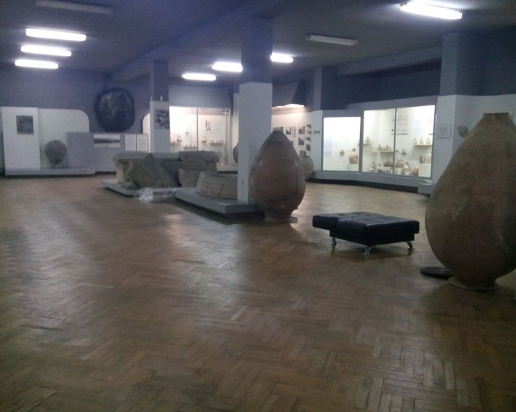 Выставочный зал исторического музея в Рустави