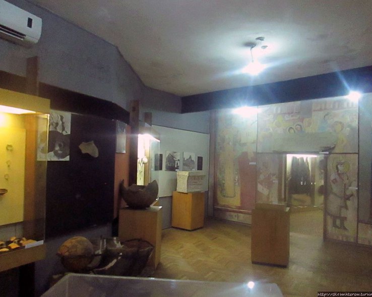 Выставочный зал музея Михаила Джавахишвили в Тбилиси