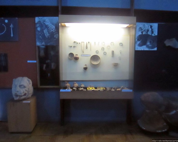 Выставочный стенд музея имени Иванэ Джавахишвили в Тбилиси