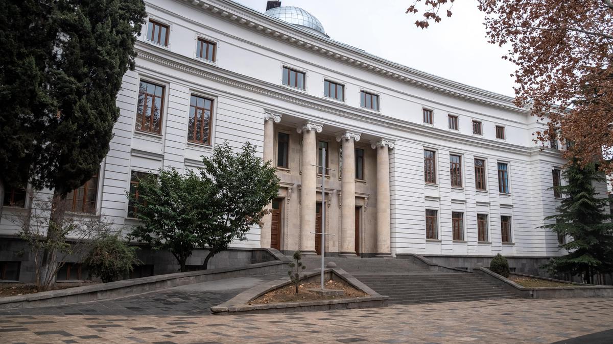 Вид на Музей истории Тбилисского государственного университета