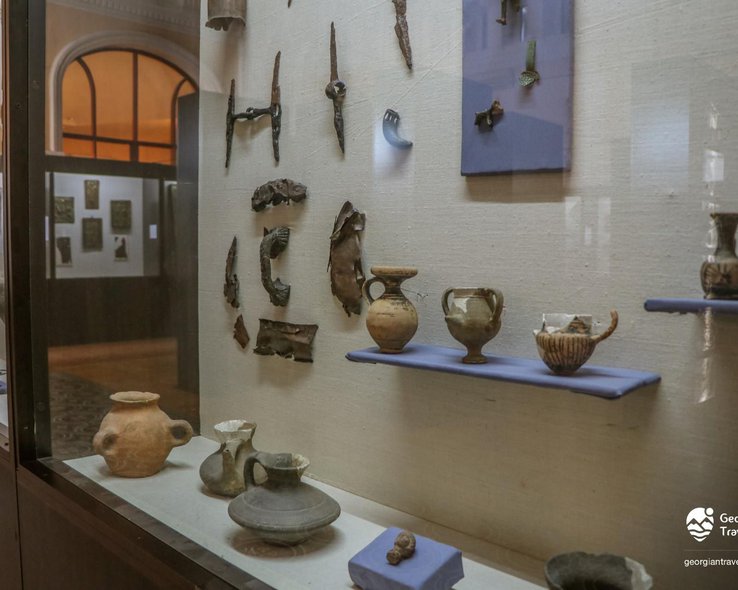 Экспонаты музея истории Телави