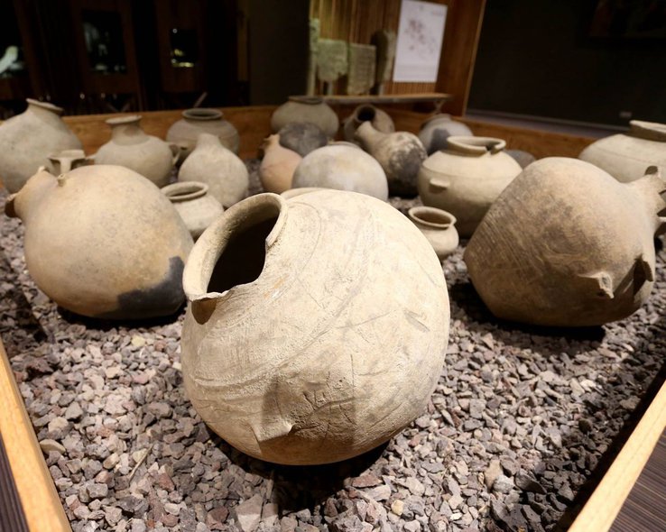 Телавская керамика в музее истории Телави