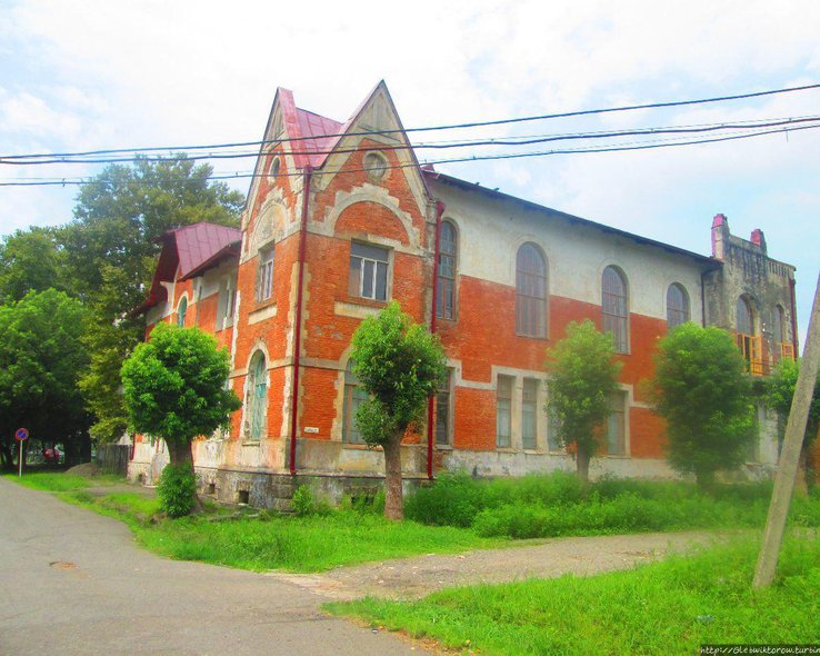 Здание музея колхидской культуры в Поти
