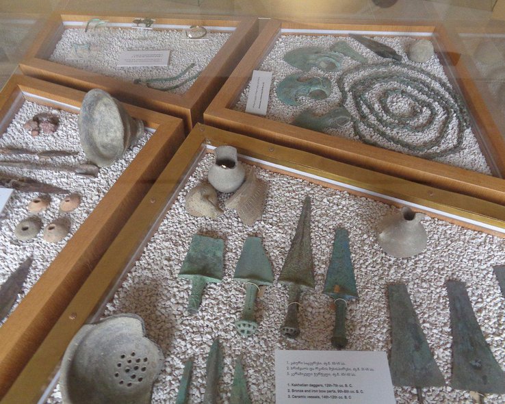 Экспонаты музея Греми-Некреси в Кварели