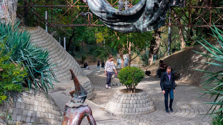 Mziuri Park is a children's city in Tbilisi, the capital of Georgia