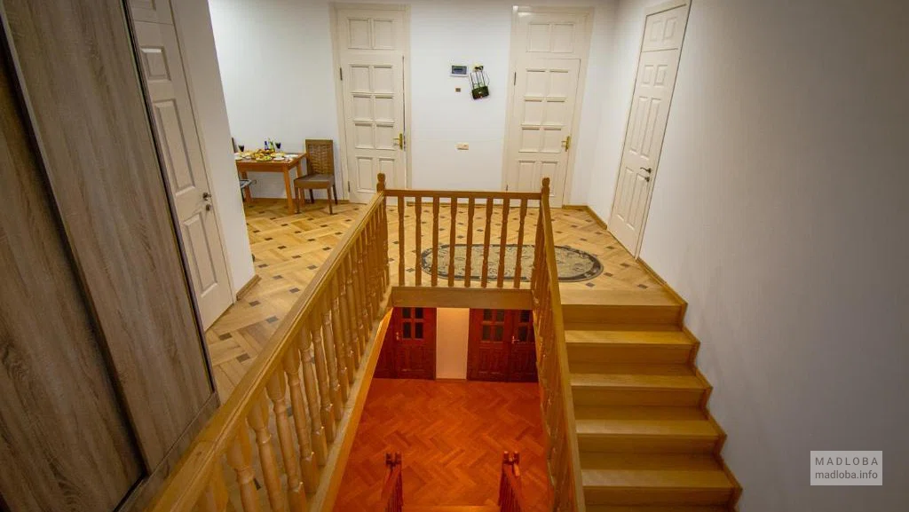 Лестница в гостевом доме NaNa's Guesthouse