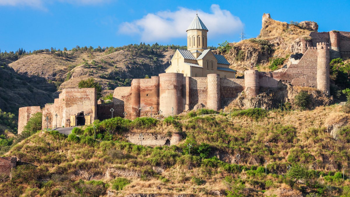 Крепость в Старом Тбилиси