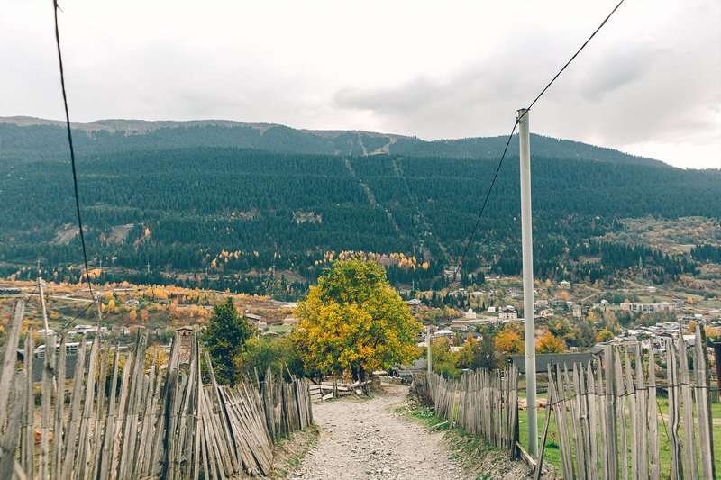A village in Svaneti