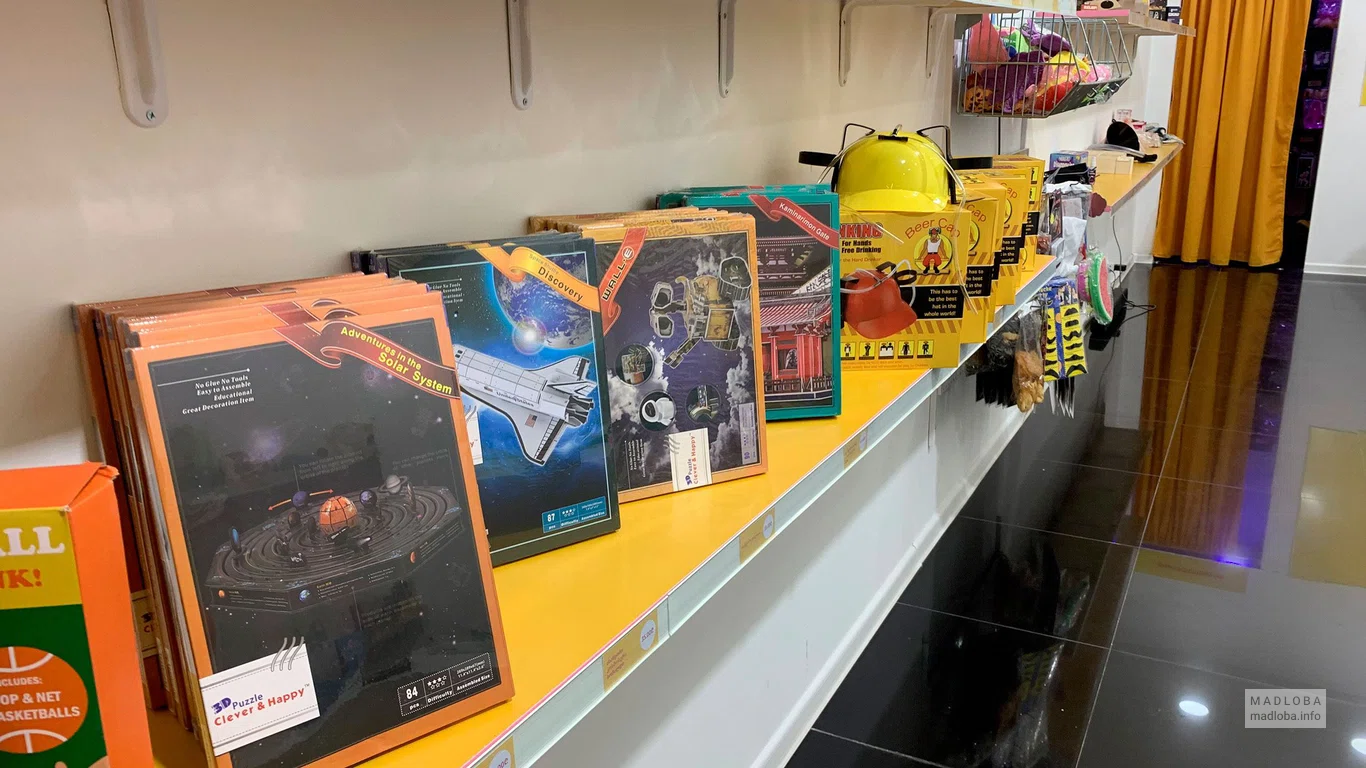 3Д пазлы в магазине подарков ОинБазз